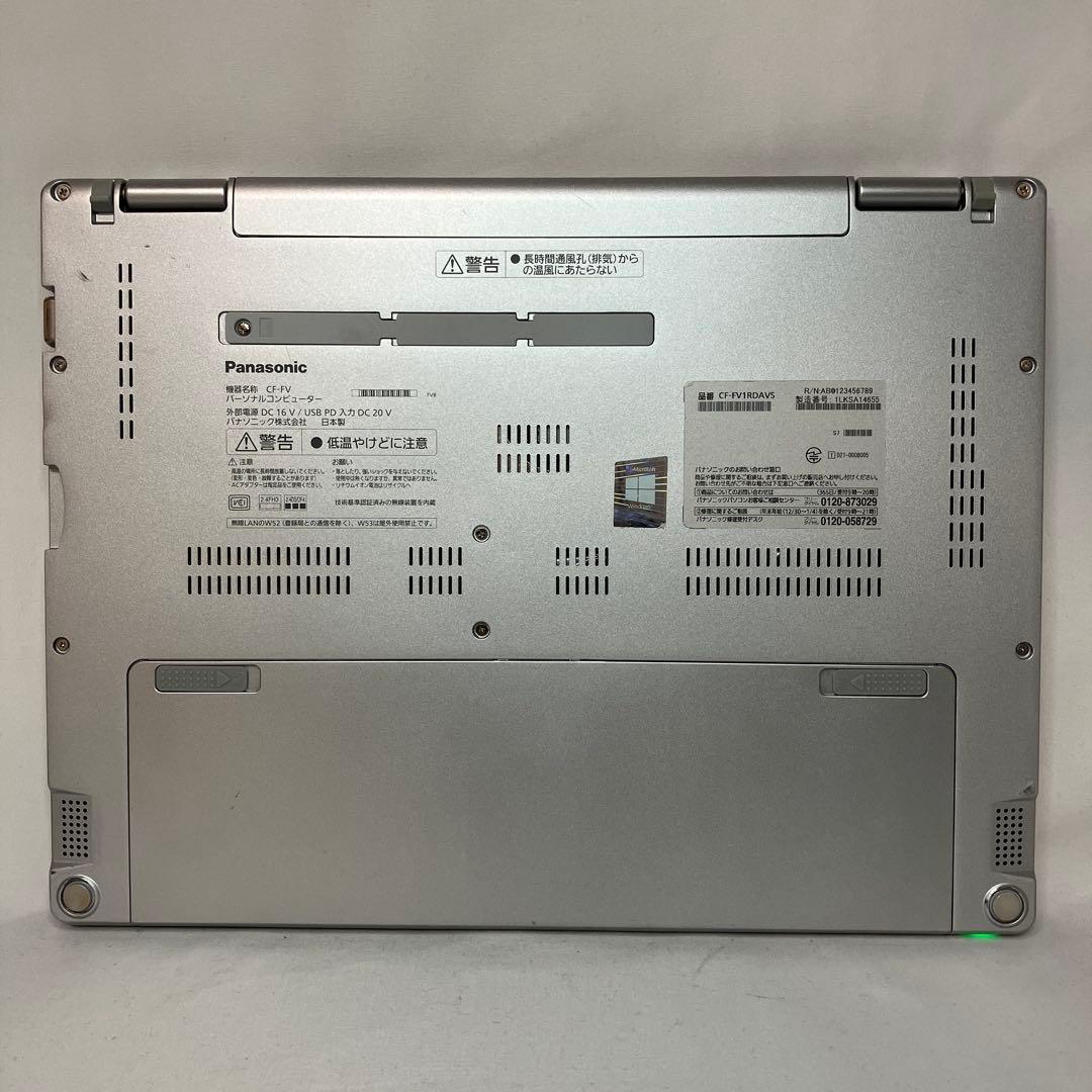 Let's note FV1 i5 16GB QHD オフィス バッテリー超優良