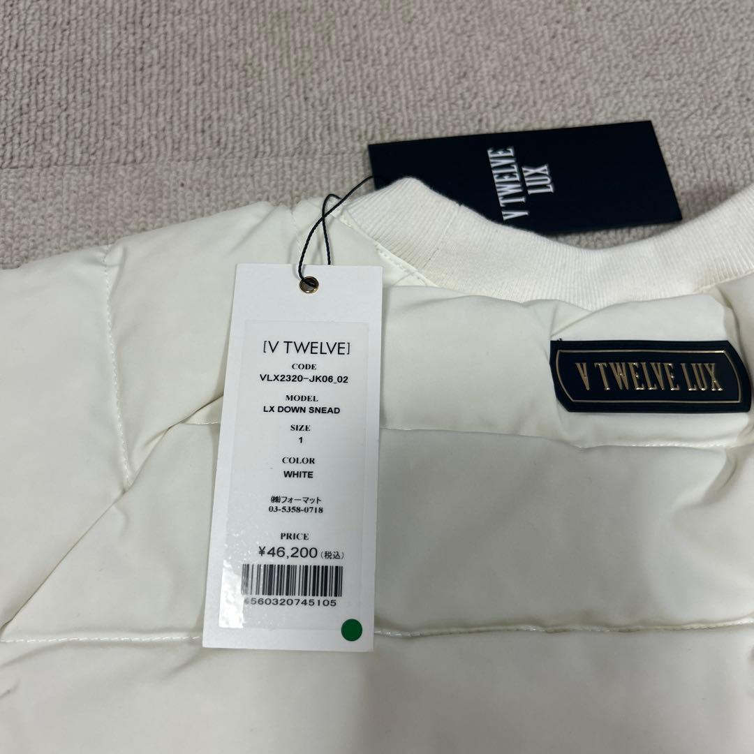 【新品未使用】V12 ゴルフ レディース ダウン キルティング 防寒スニード