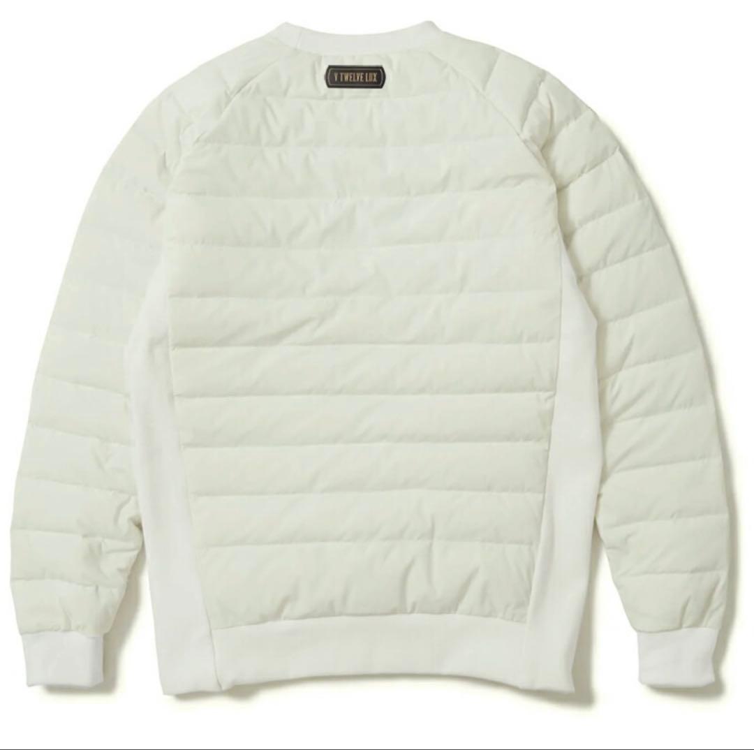 【新品未使用】V12 ゴルフ レディース ダウン キルティング 防寒スニード