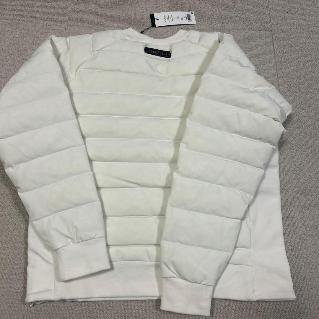 【新品未使用】V12 ゴルフ レディース ダウン キルティング 防寒スニード