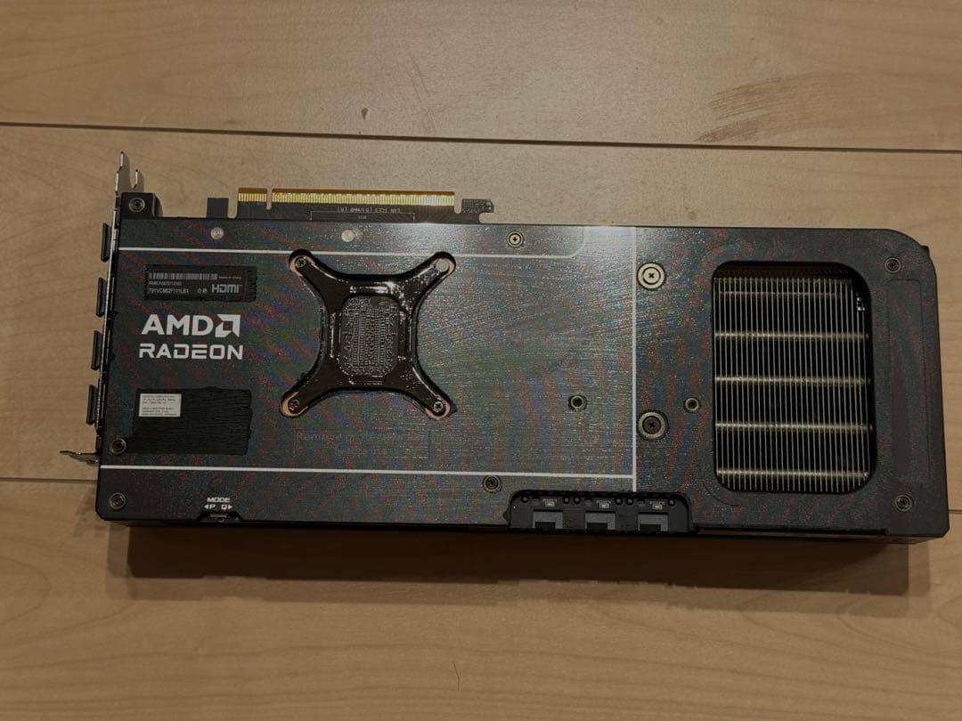 ASUS PRIME-RX9070XT-O16G（使用1ヶ月)す