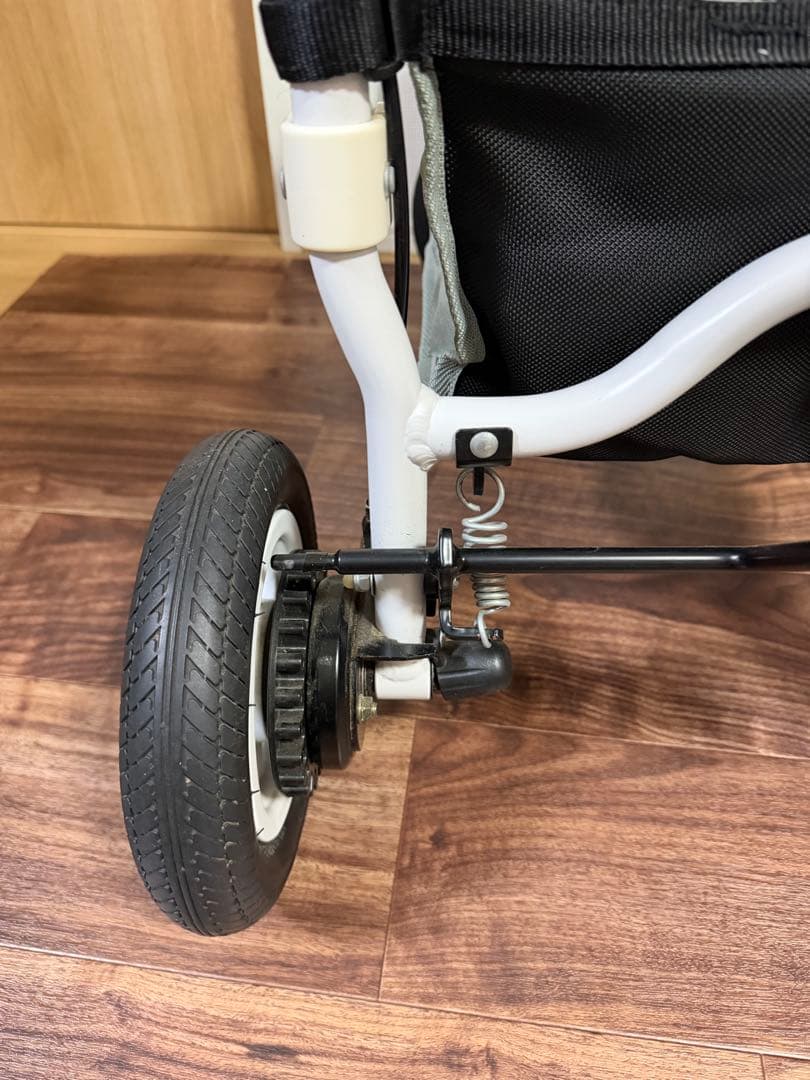 エアバギー フレームブレーキ付き 合皮レザーブラック