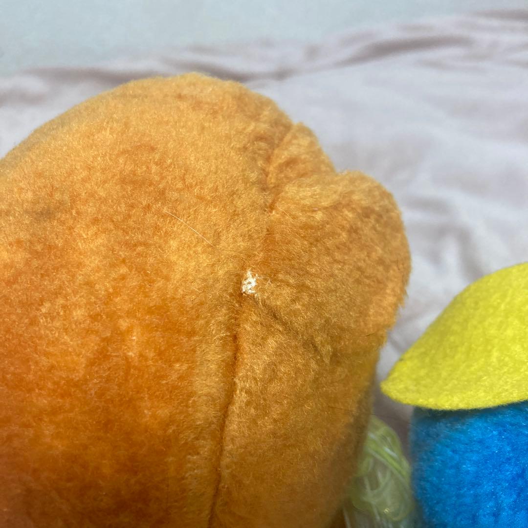 昭和レトロ　ヴィンテージ メーカー名不明　おがくずぬいぐるみ　2コセット　中古