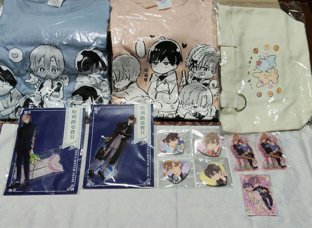 ハレルヤベイビー グッズ 缶バッジ アクキー アクスタ 缶バッジ Tシャツ