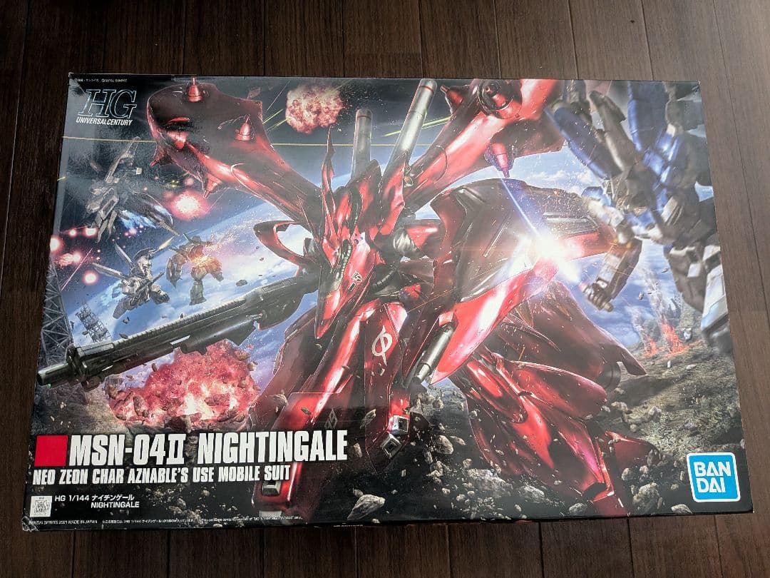 HG MSN-04T NIGHTINGALE ガンプラ