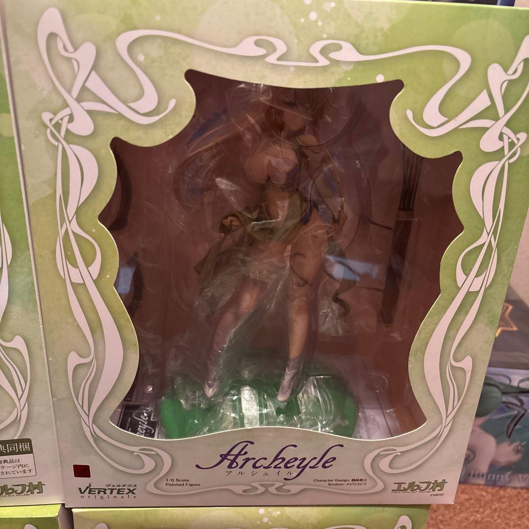 エルフ村　フィギュア　まとめセット　ククル・アルシェイル・リンシア・セシル