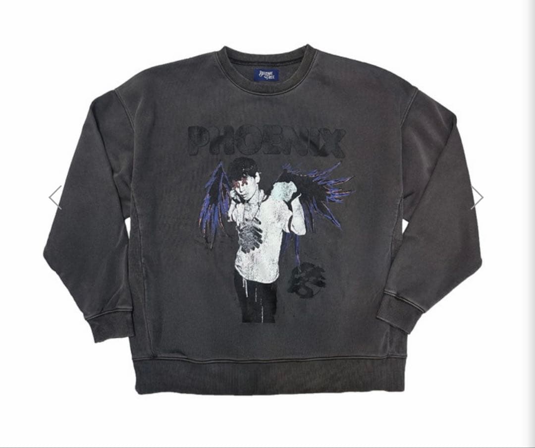 BECOMETREE×TAKUYA∞ PHOENIX スウェットシャツ ブラック