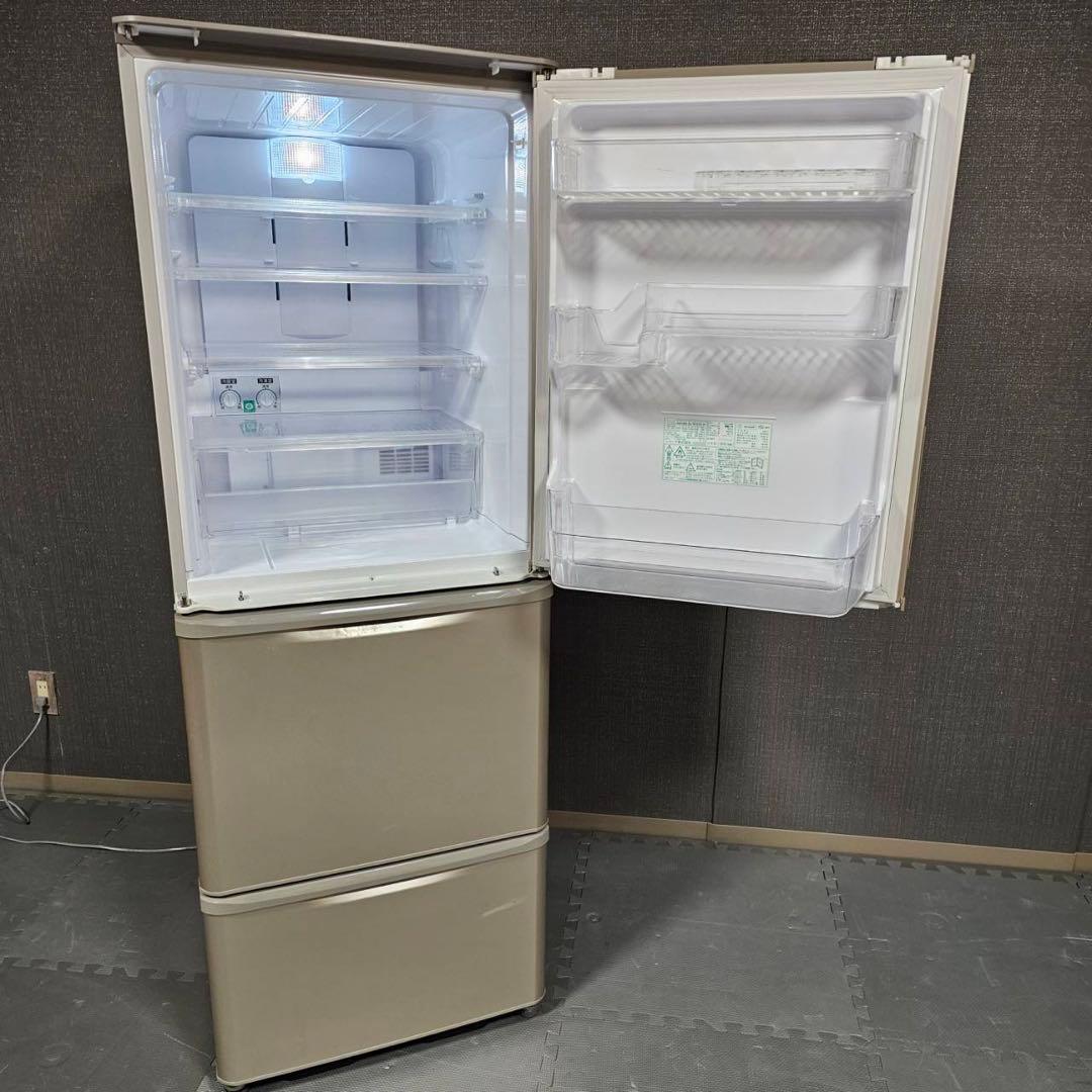 【SHARP】シャープ 3ドア 冷凍冷蔵庫 SJ-W352D-N