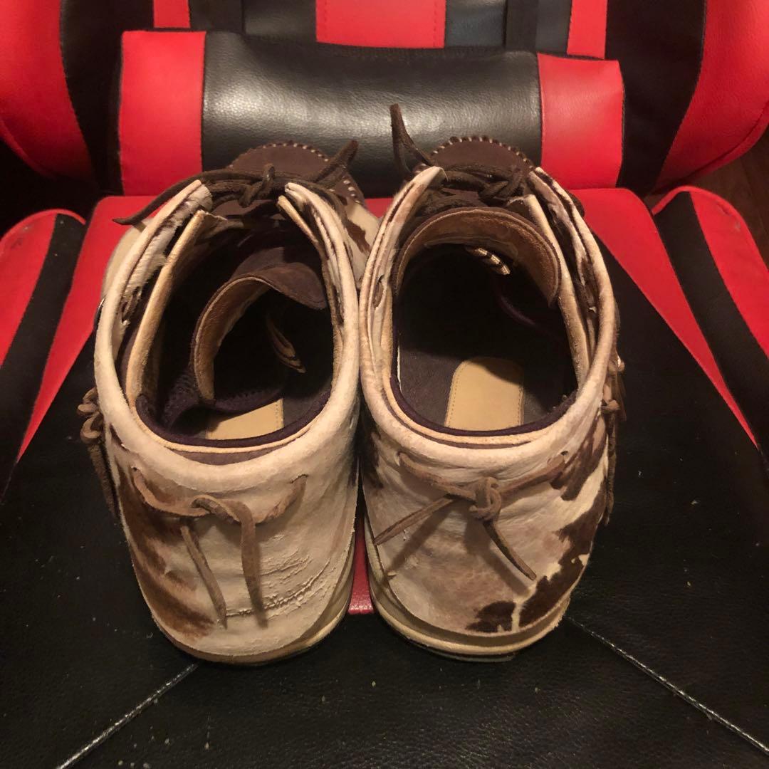 ビズビム　スウェード　スニーカー　コンチョ