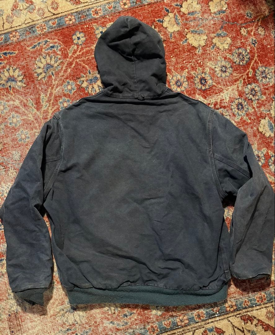 80s USA製Carhartt カーハート デニムアクティブジャケット