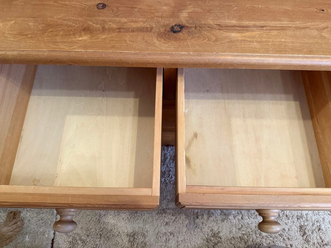 ペニーワイズ家具　ローチェスト　欧州アカマツ 無垢材　テレビ台　カントリー