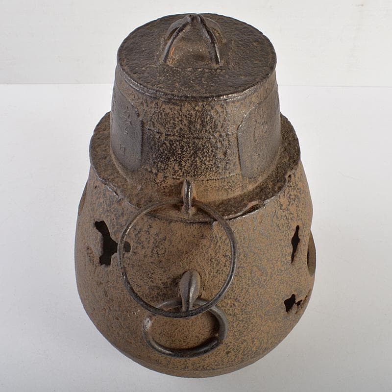 煎茶道具　漢詩文　茶飯釜　涼炉　D　R6641B