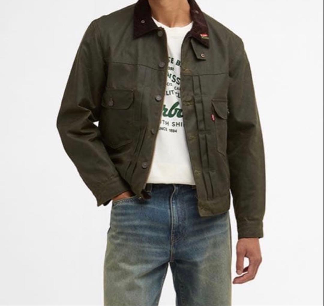 ジャケット・アウター Levi's Barbour TypeII Waxed Jacket