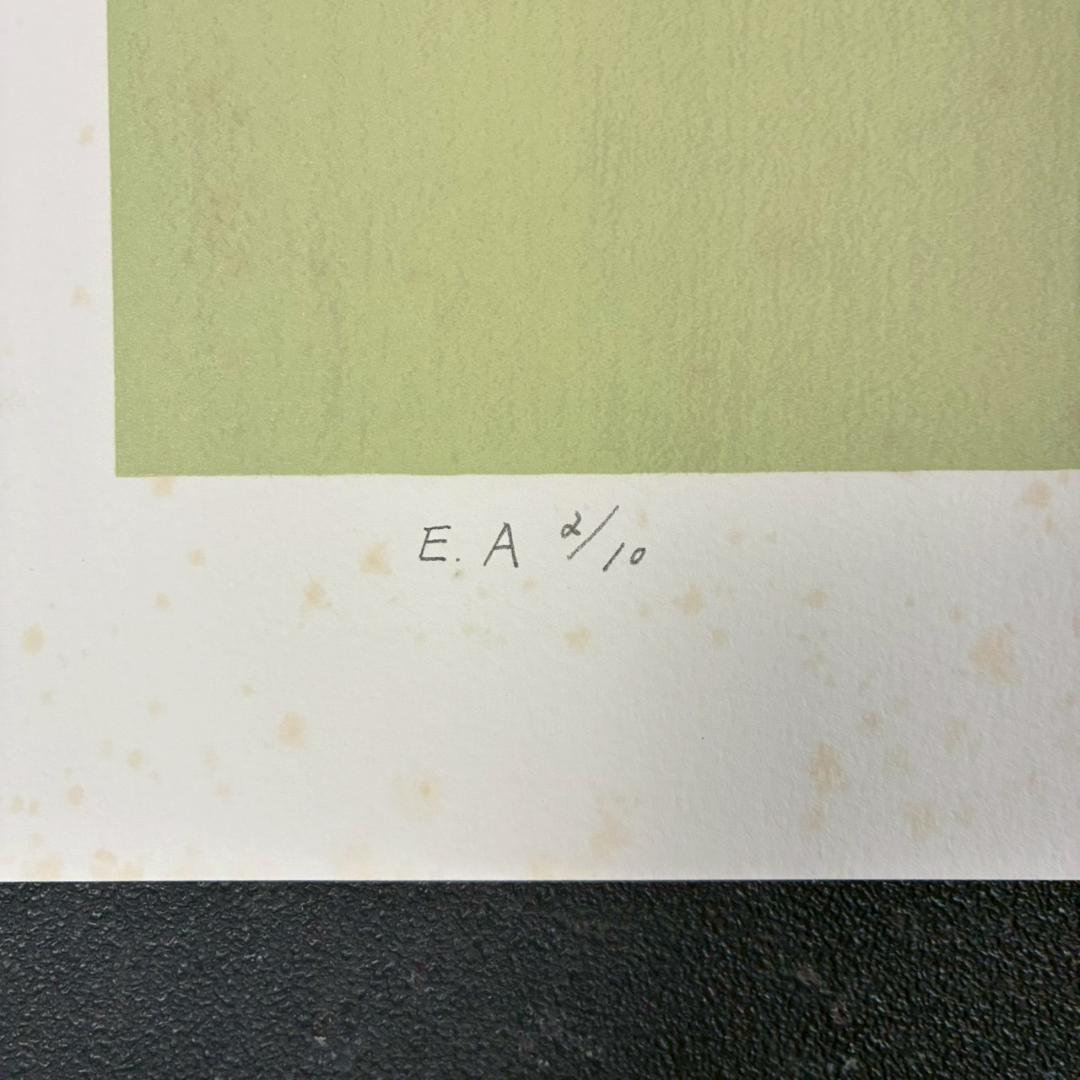 上村淳之「春汀」リトグラフ 直筆サイン・印章・発行証有 古径額 上村松園 花鳥