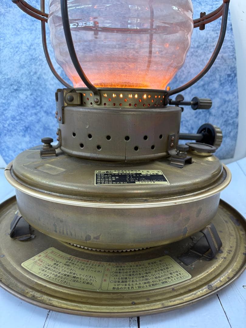 ニッセン　ストーブ IS-3 日本船燈 レトロ(レ13)