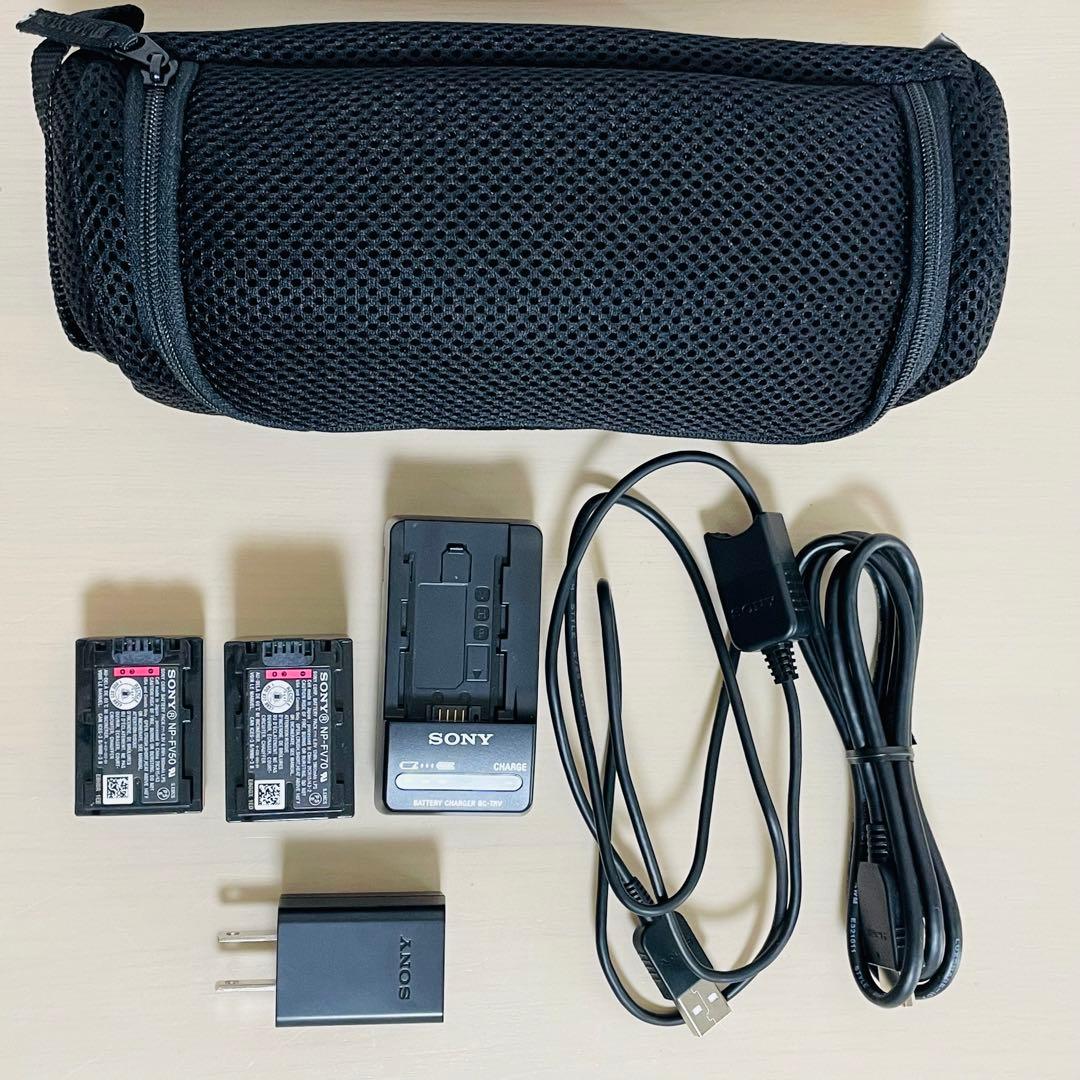 SONY ソニー ハンディカム ビデオカメラ HDR-PJ675 バッテリー2個