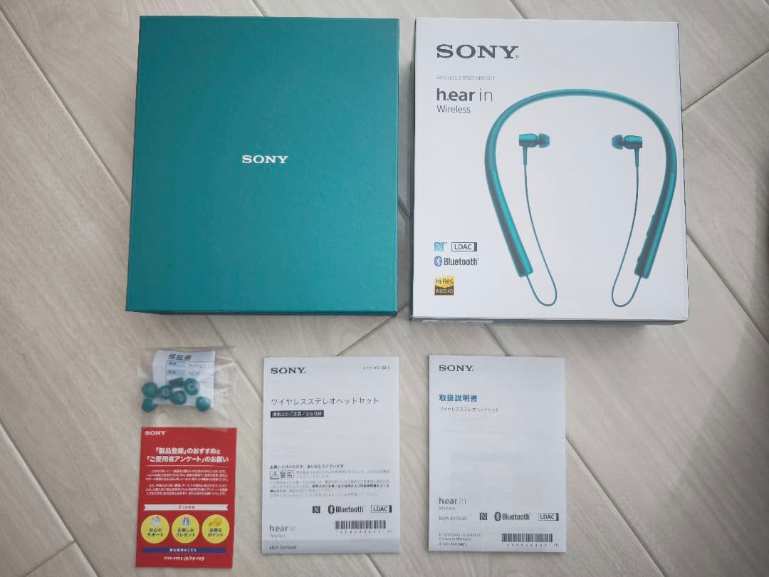 廃盤　ソニー　ワイヤレスステレオヘッドセットh.ear in Wireless