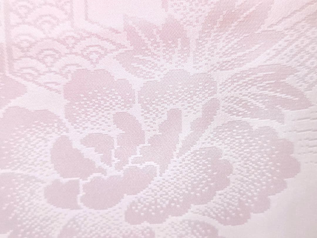 F5 京都きもの友禅 桜 金彩 金駒刺繍 正絹 成人式 振袖・襦袢・袋帯セット