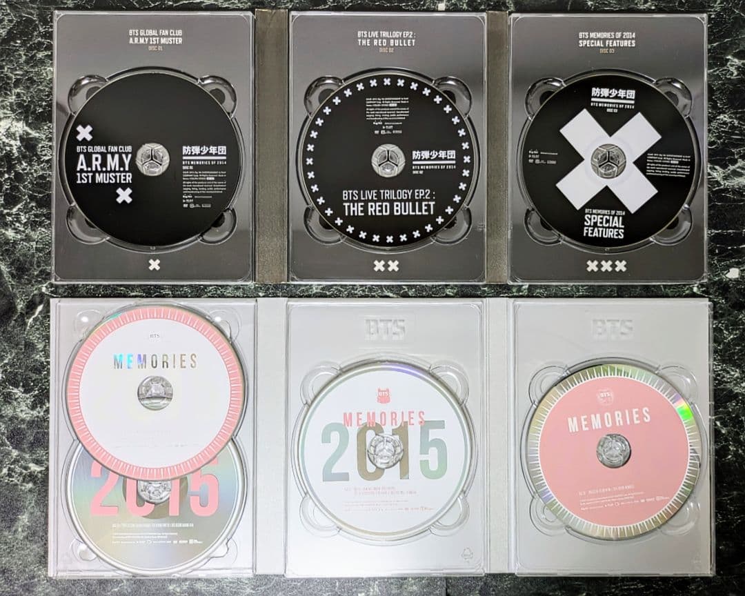 BTS MEMORIES 2014 〜 2021 DVD 全種 BTSメモリーズ