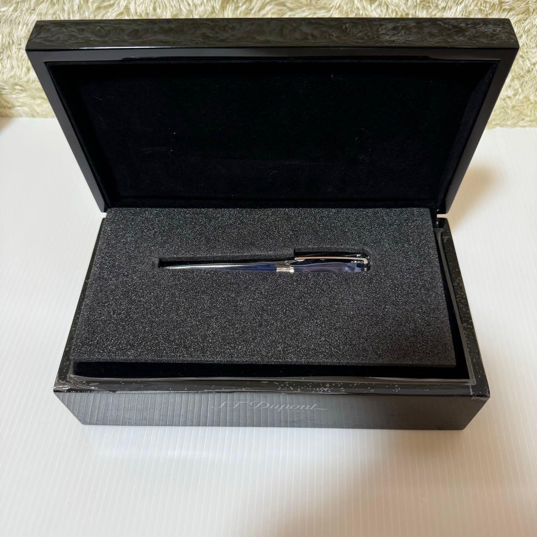 デュポン S.T.Dupont 万年筆 アトリエシリーズ　ブルー　410712