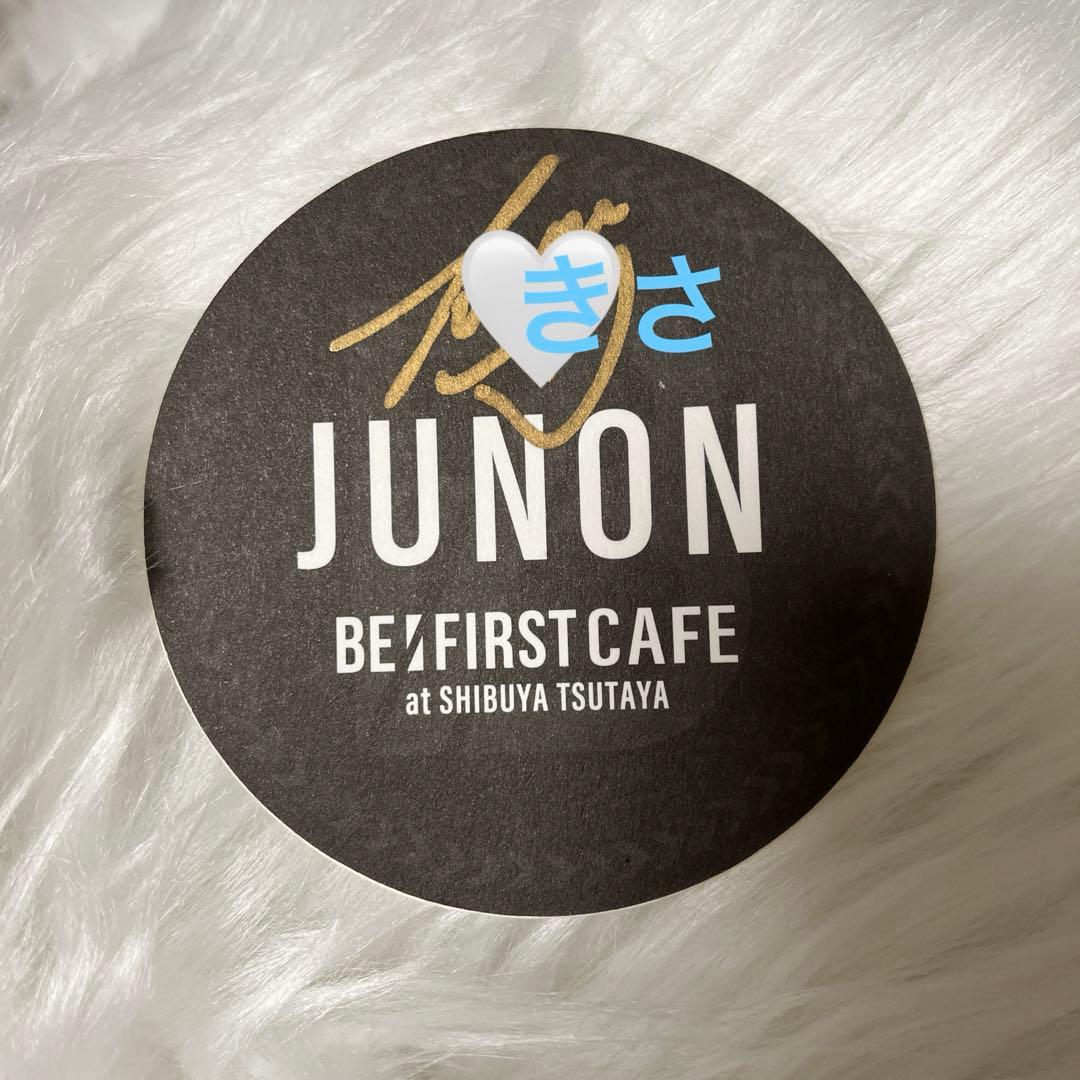 【最終値下げ】BE:FIRST JUNON 直筆サイン入りコースター