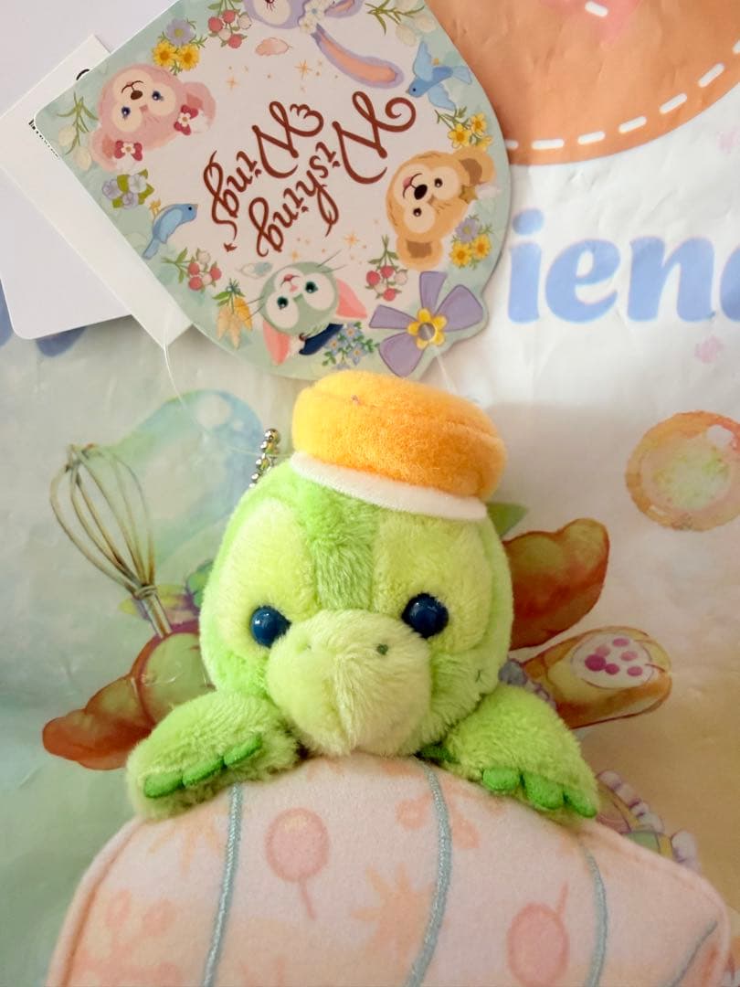 ダッフィー＆フレンズ　ぬいぐるみチャーム　ウィッシングウィングス