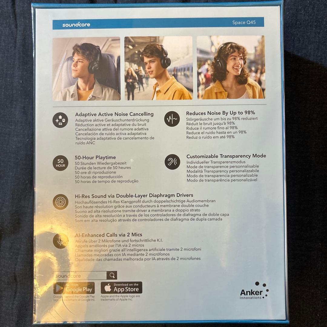 soundcore SPACE Q45 ワイヤレスヘッドホン