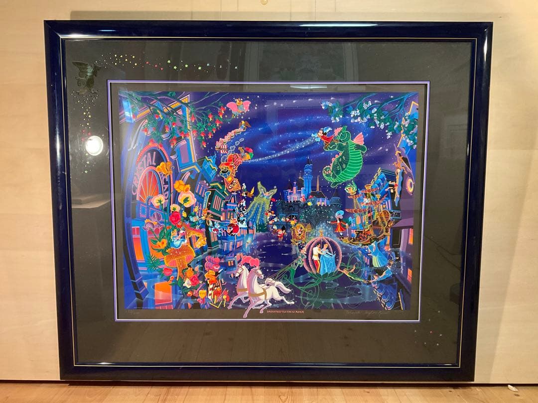 メラニーケント「エレクトリックパレード」シルクスクリーン直筆サイン・作品保証書有