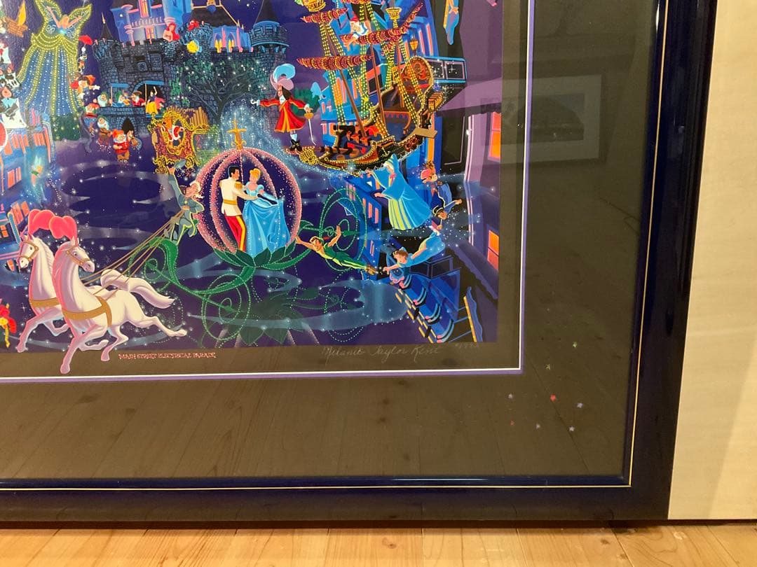 メラニーケント「エレクトリックパレード」シルクスクリーン直筆サイン・作品保証書有