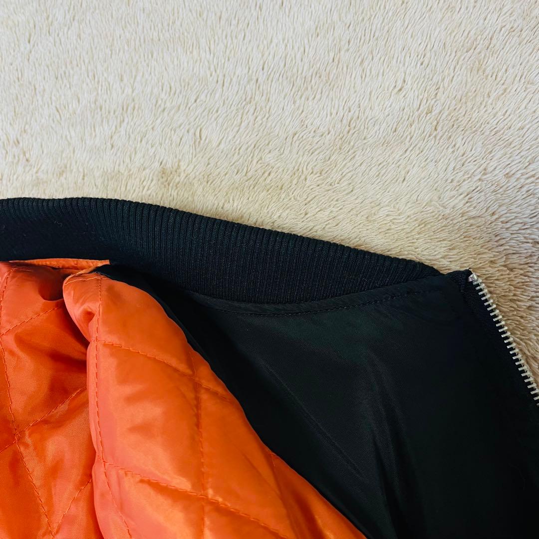 めいちゃん MA-1 歌い手 めいちゃん ジャンパー ブルゾン ブラック フリー