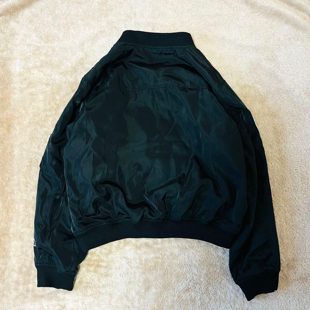 めいちゃん MA-1 歌い手 めいちゃん ジャンパー ブルゾン ブラック フリー