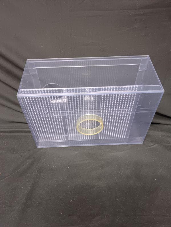 幅広い２４０ｍｍのウールボックス　シャワーパイプ付き　オーバーフロー機能付