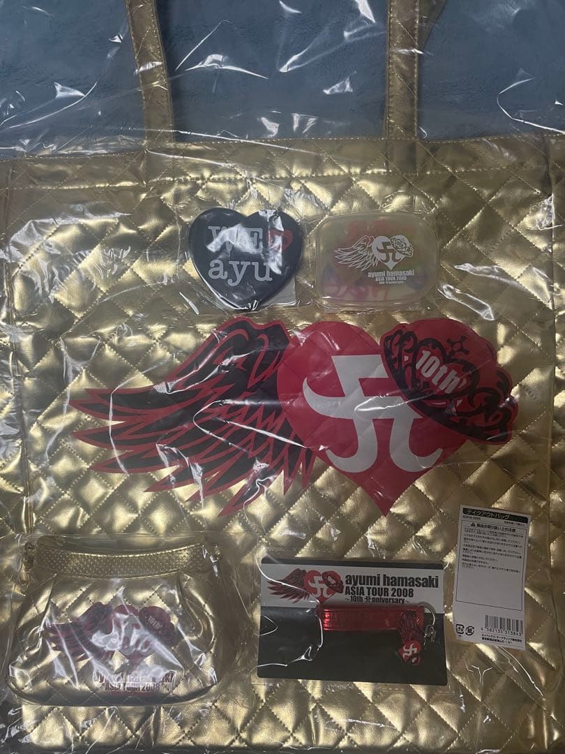 浜崎あゆみ　2008 10th 記念グッズ、2セット
