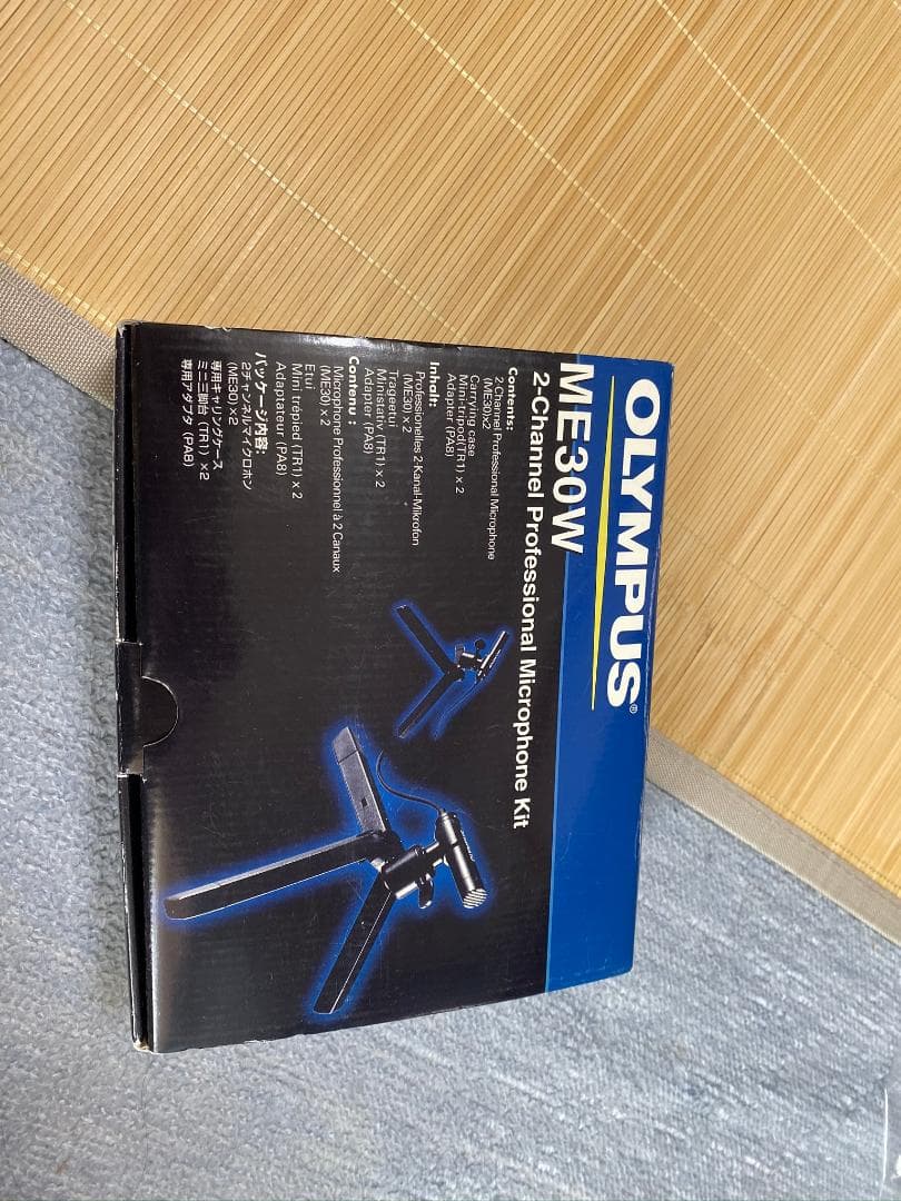★美品★OLYMPUS 2チャンネルマイクロホン ME30W