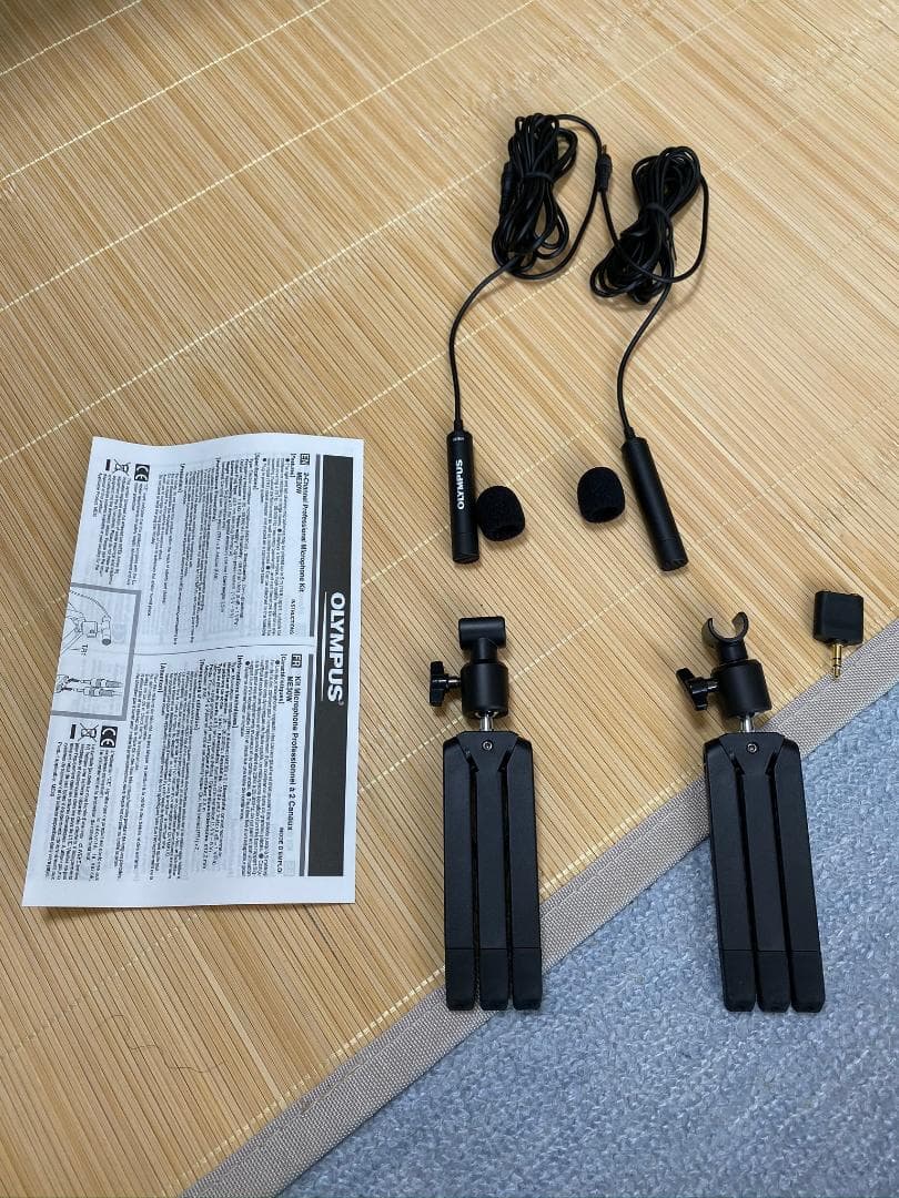 ★美品★OLYMPUS 2チャンネルマイクロホン ME30W