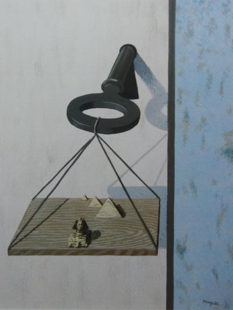 ルネ・マグリット【LES POIDS ET LES MESURES】