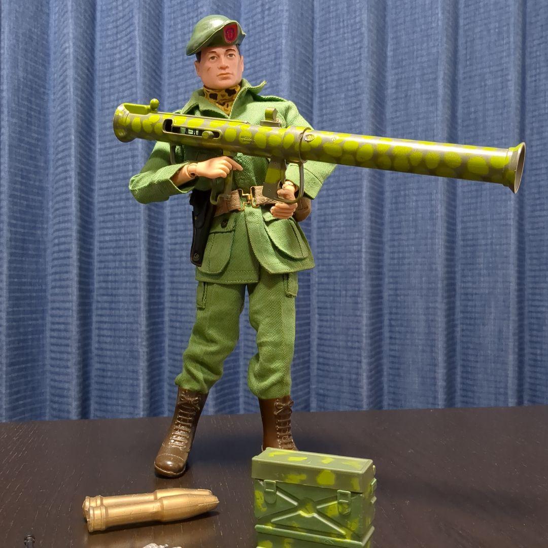 60年代　GIJOE グリーンベレー　フィギュア装備　GIジョー　ハスブロ
