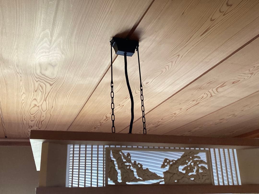 2個セット　和風シーリングライト　天井照明　レトロ　和室照明 National