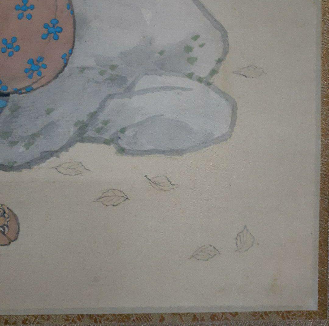 掛け軸/宮本武蔵図