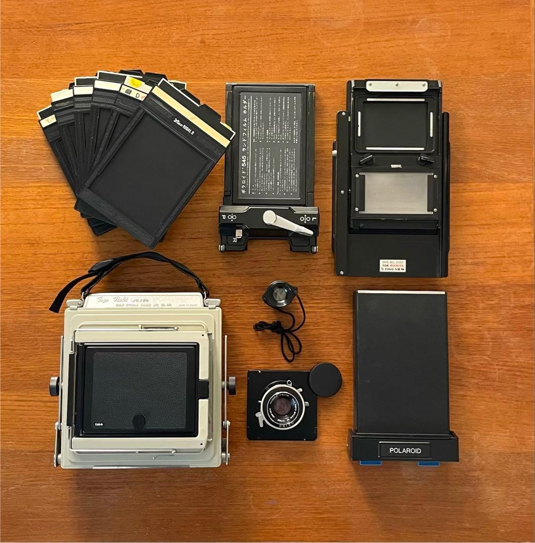 TOYO-FIELD 4 3/4 × 6 1/2 大判カメラ＆その他おまけ