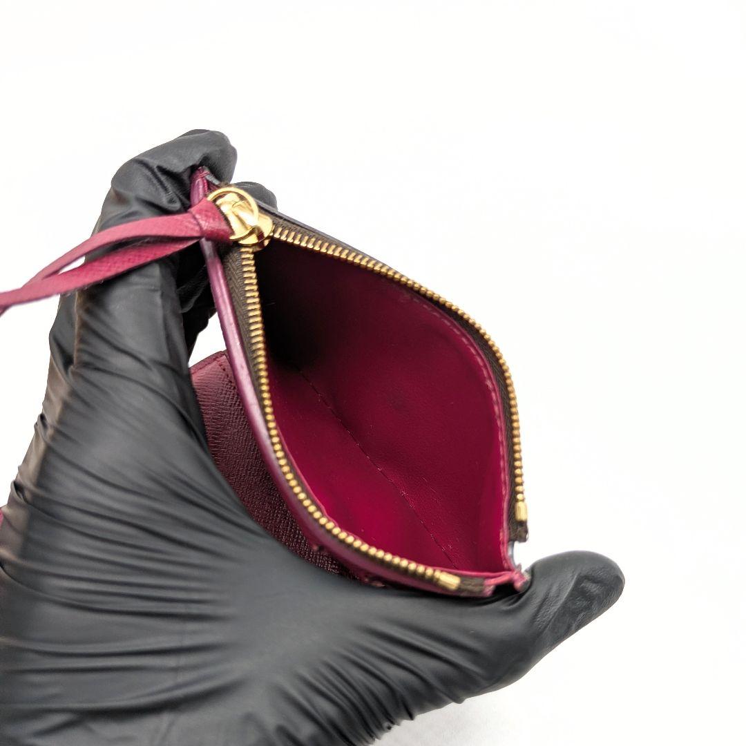 【最新型】ルイヴィトン ポルトフォイユ・ヴィクトリーヌ モノグラム フューシャ