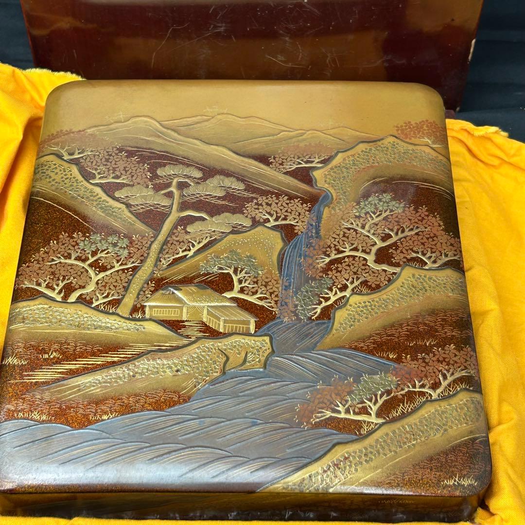 漆器 文箱 金蒔絵　硯箱　高級品　古美術