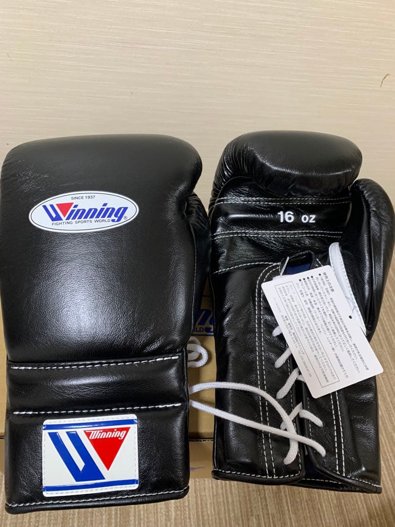 Winning ボクシンググローブ MS-600 16oz ブラック