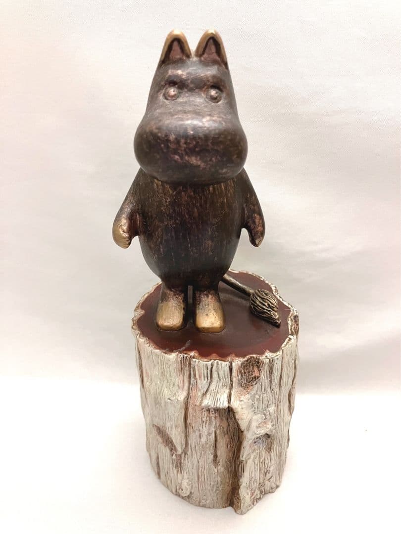 ムーミン　スタチューバンク　貯金箱　レトロ　フィギュア　ソフビ　フローレン