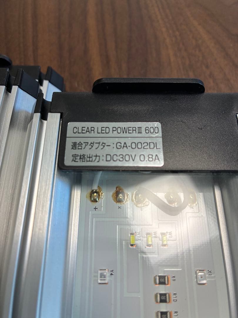 GEX CLEAR LED POWER Ⅲ 600 水槽用ライト4個まとめ売り