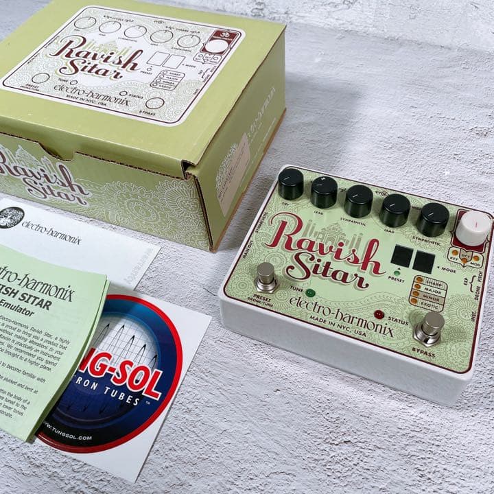 Electro Harmonix Ravish Sitar シタール　完動品