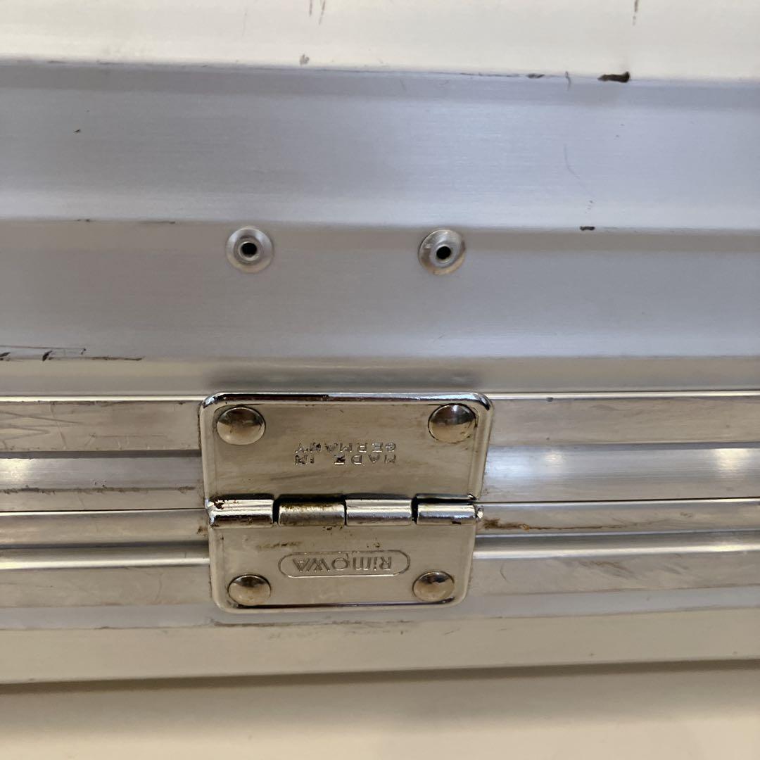 【廃盤・青ロゴ】RIMOWA リモワ　トパーズ　2本鍵付