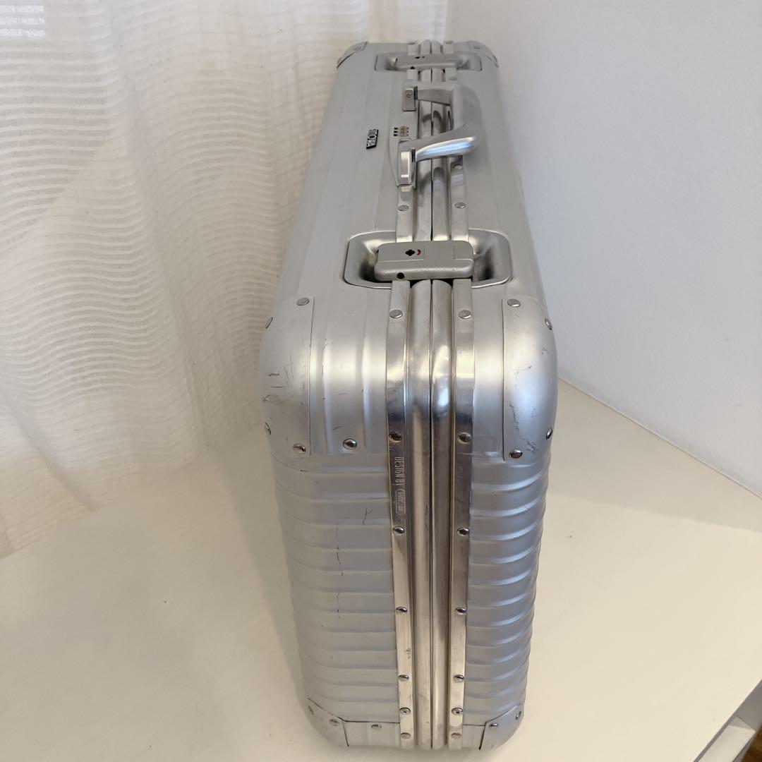 【廃盤・青ロゴ】RIMOWA リモワ　トパーズ　2本鍵付