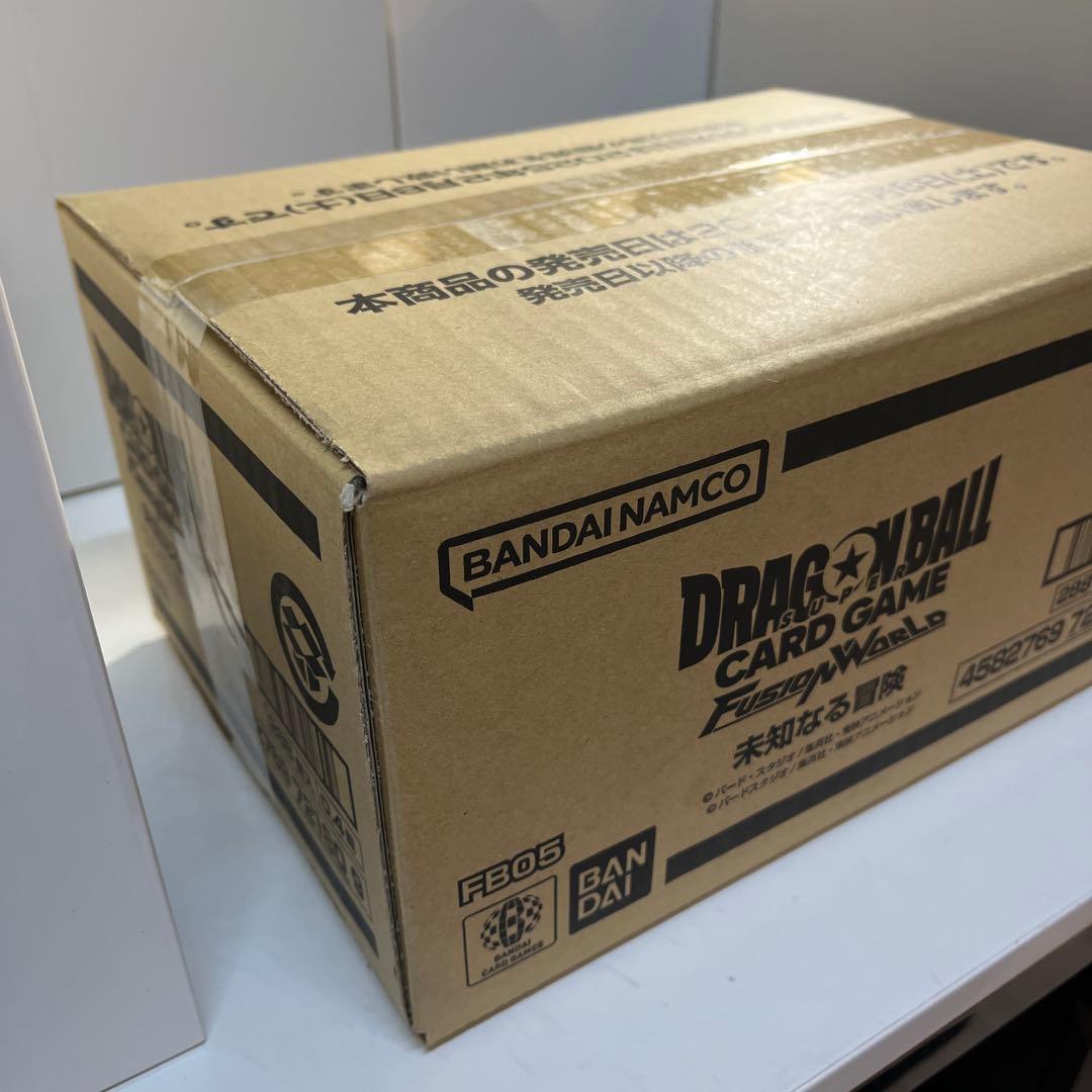 ドラゴンボールカードゲーム フュージョンワールド　未知なる冒険　未開封カートン