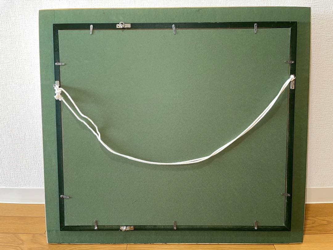 絵画　油彩画　北海道道庁　水口新一　額装【再値下げ】